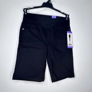NWT DKNY Black Bermuda Shorts Women's size XS‎